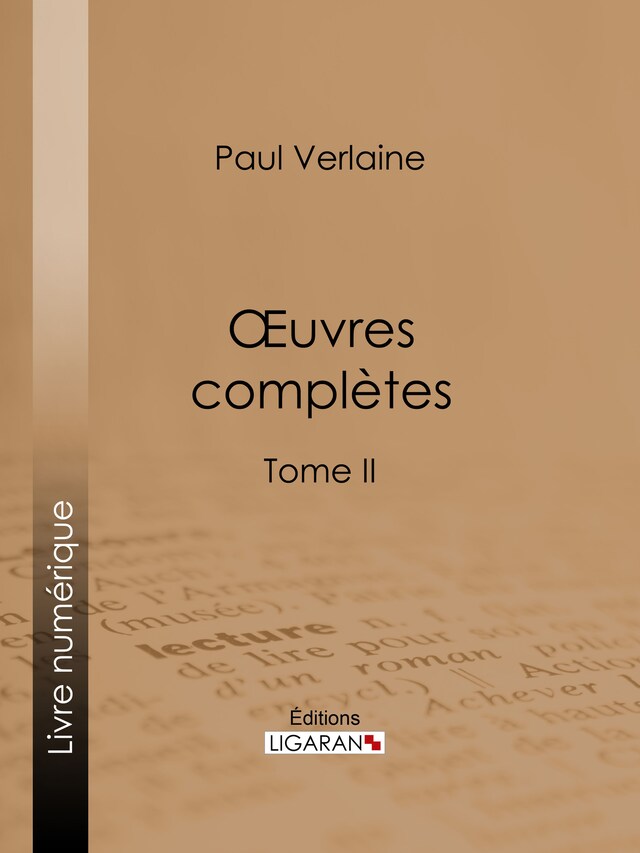 Book cover for Oeuvres complètes