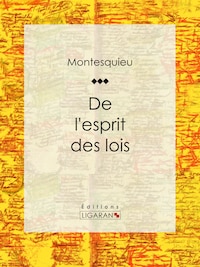 De l'esprit des lois