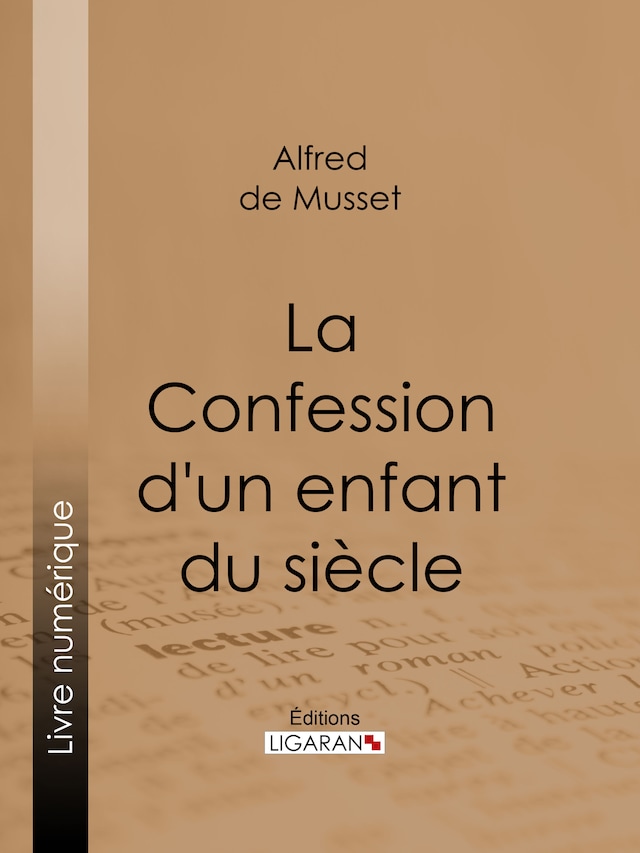 Book cover for La Confession d'un enfant du siècle