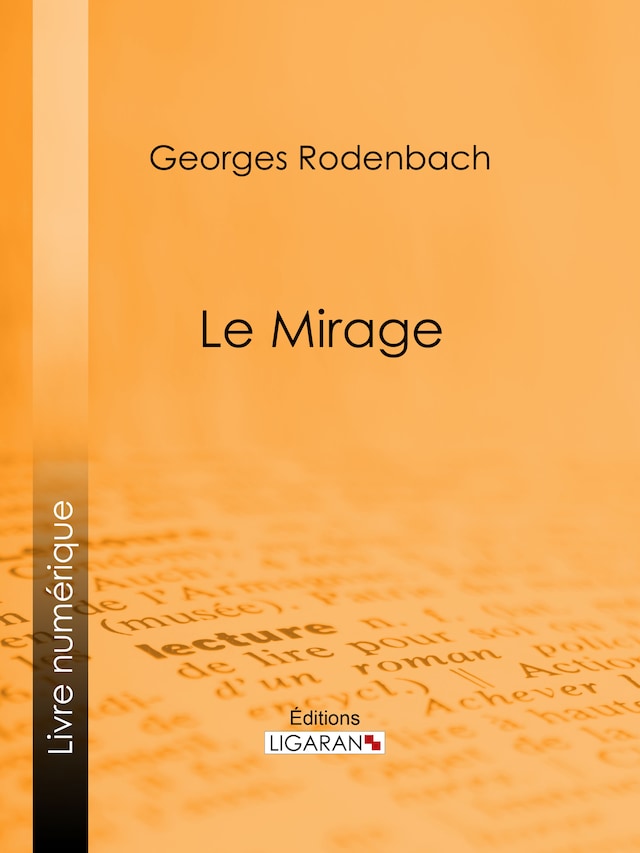 Kirjankansi teokselle Le Mirage