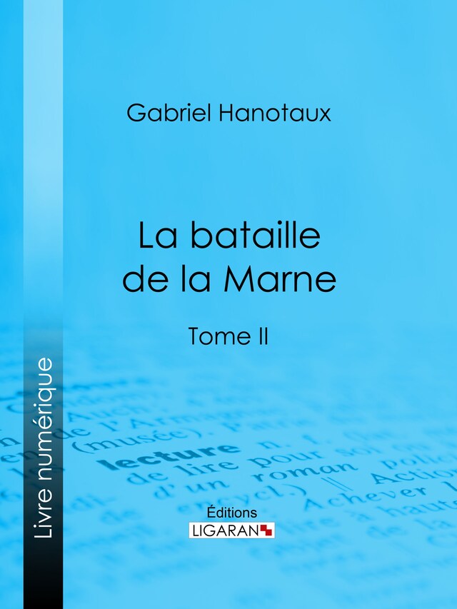 Book cover for La Bataille de la Marne