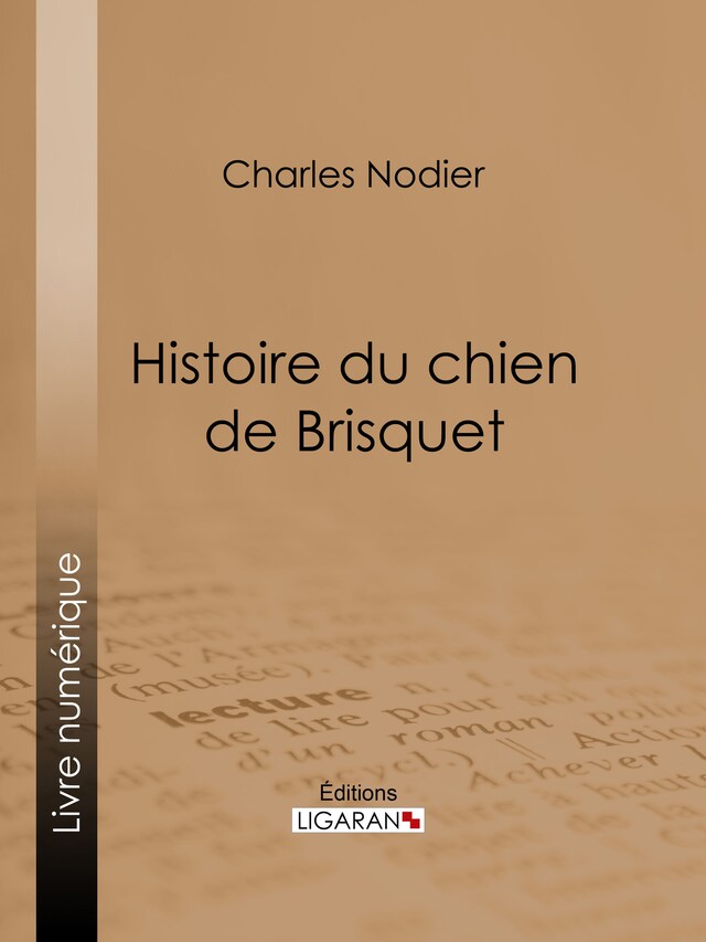 Buchcover für Histoire du chien de Brisquet