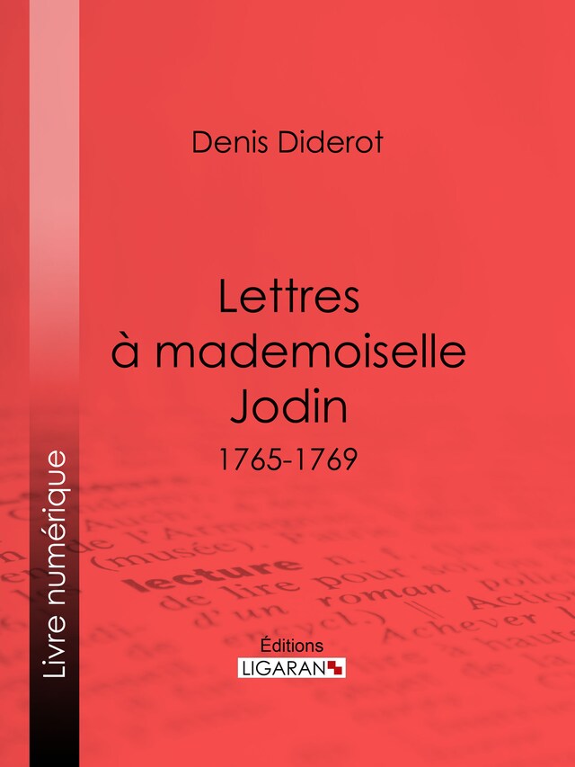 Boekomslag van Lettres à Mademoiselle Jodin