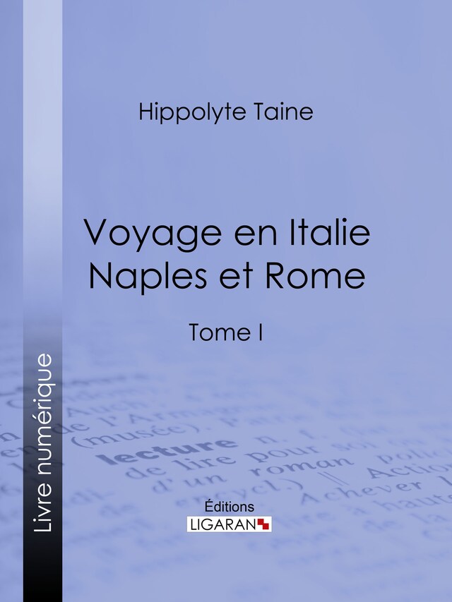 Book cover for Voyage en Italie. Naples et Rome