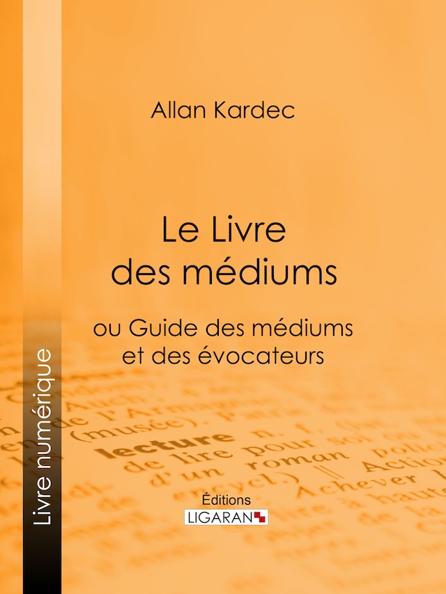 Book cover for Le Livre des Médiums