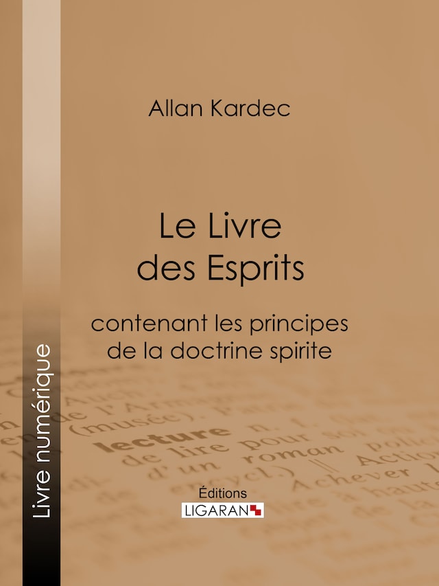 Book cover for Le Livre des Esprits