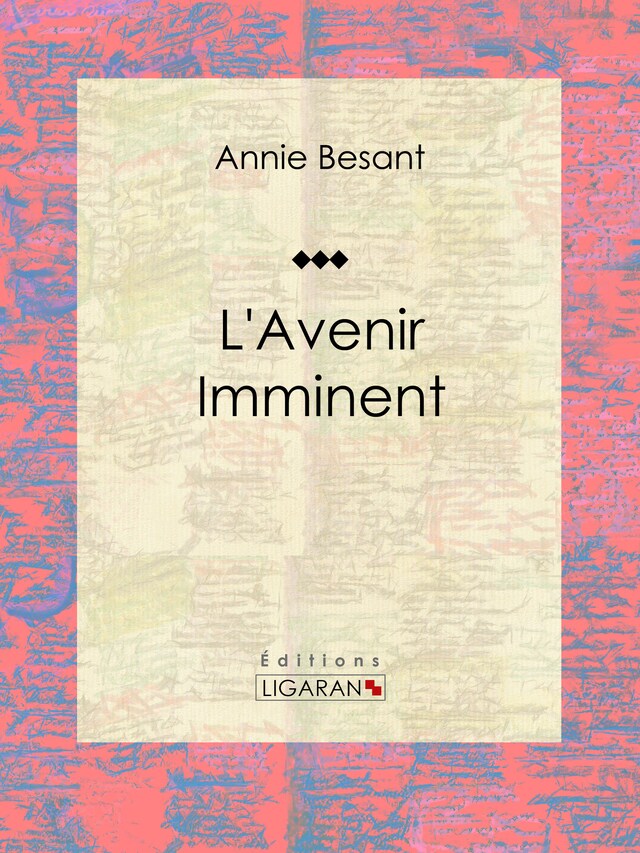 Book cover for L'Avenir Imminent