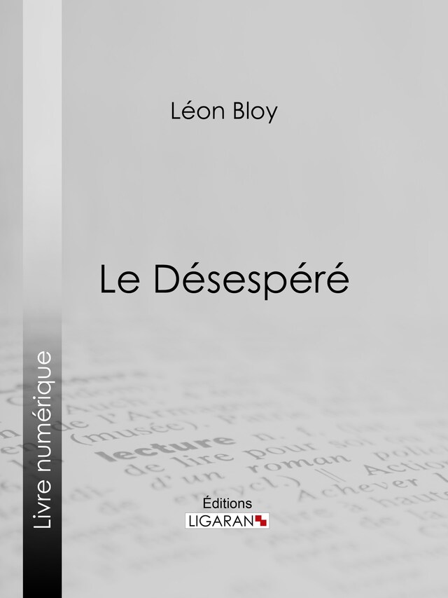 Buchcover für Le Désespéré