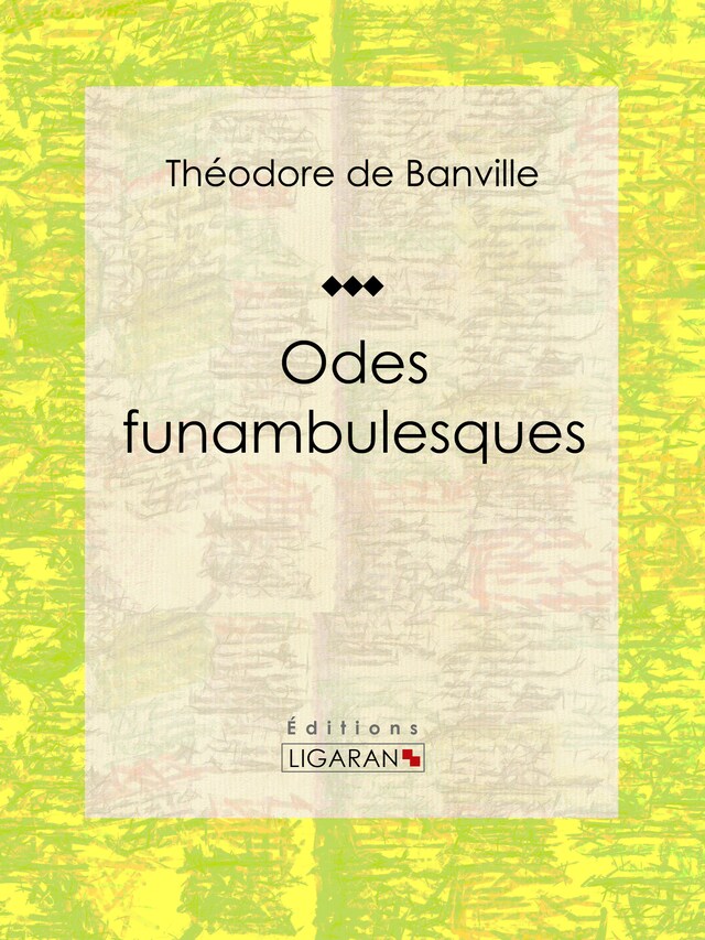 Kirjankansi teokselle Odes funambulesques