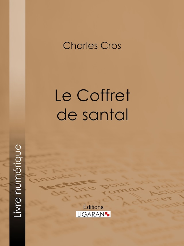 Boekomslag van Le Coffret de Santal