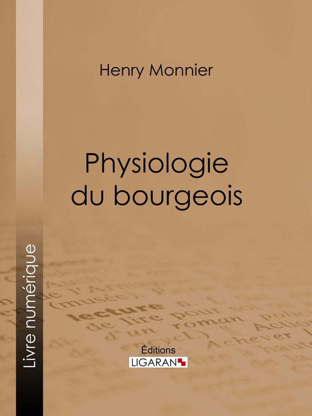 Buchcover für Physiologie du bourgeois