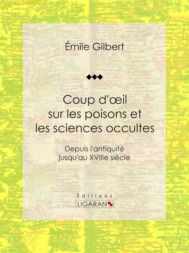 Kirjankansi teokselle Coup d'oeil sur les poisons et les sciences occultes