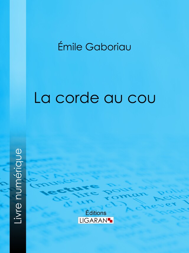 Book cover for La Corde au cou