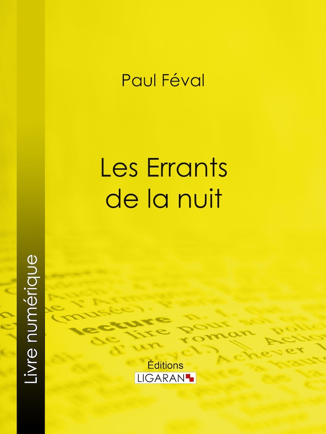 Book cover for Les Errants de la nuit