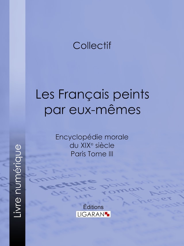 Bogomslag for Les Français peints par eux-mêmes