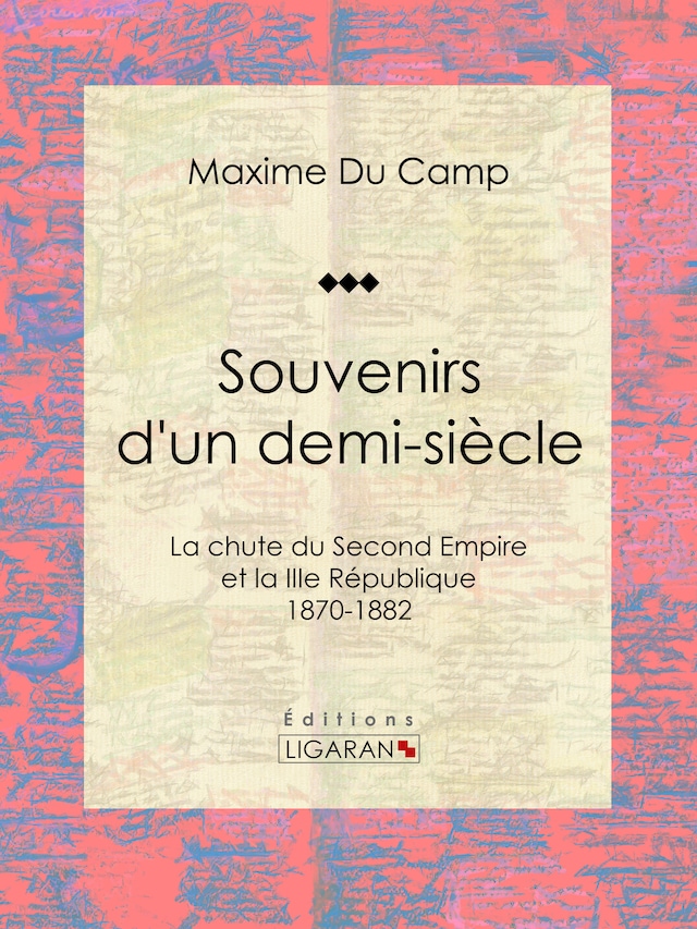 Okładka książki dla Souvenirs d'un demi-siècle
