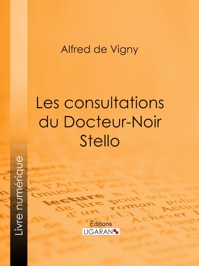 Book cover for Les consultations du Docteur-Noir - Stello