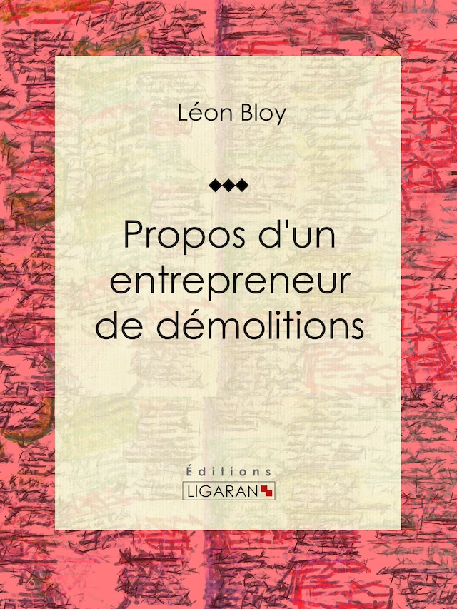 Book cover for Propos d'un entrepreneur de démolitions