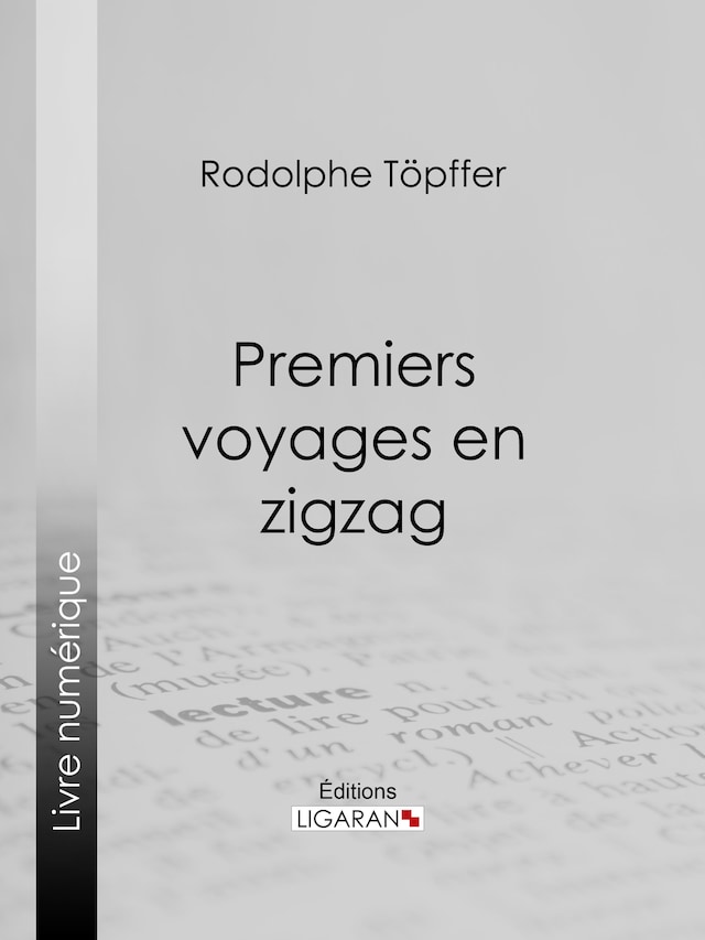 Book cover for Premiers voyages en zigzag