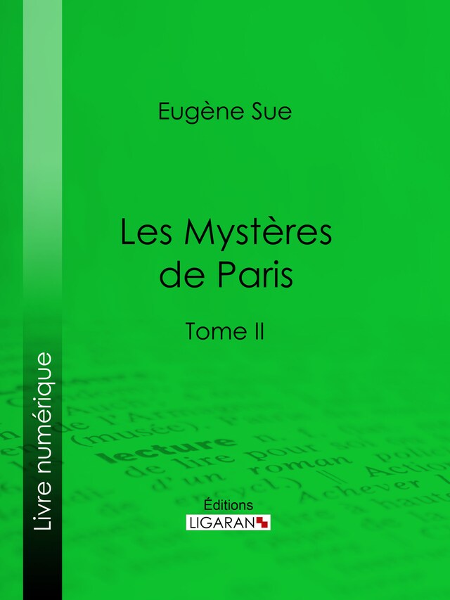 Book cover for Les mystères de Paris