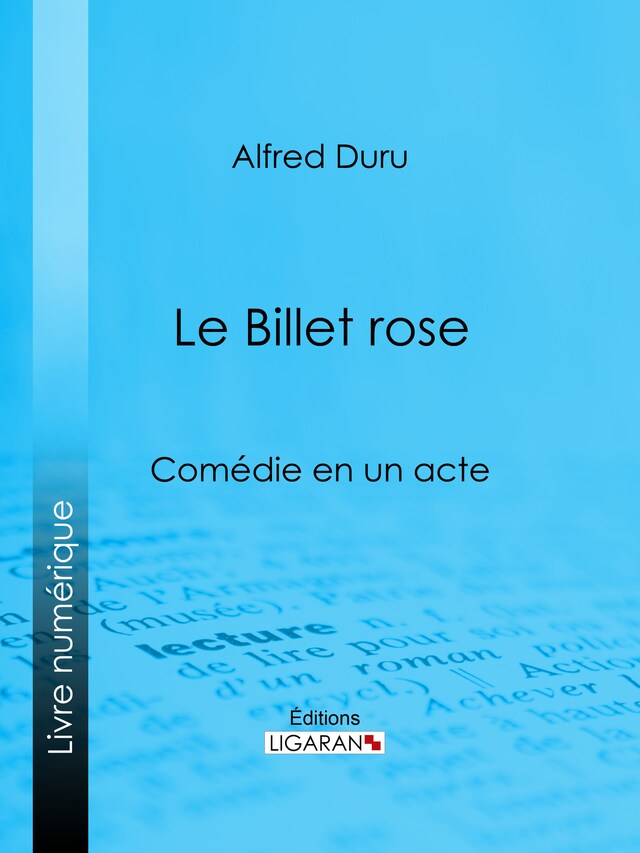 Book cover for Le Billet rose