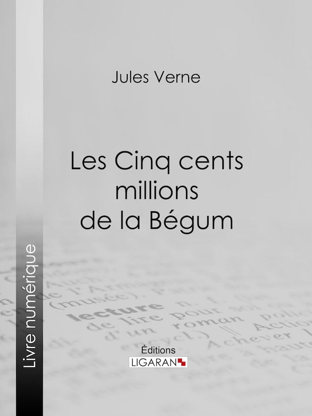 Book cover for Les Cinq cents millions de la Bégum