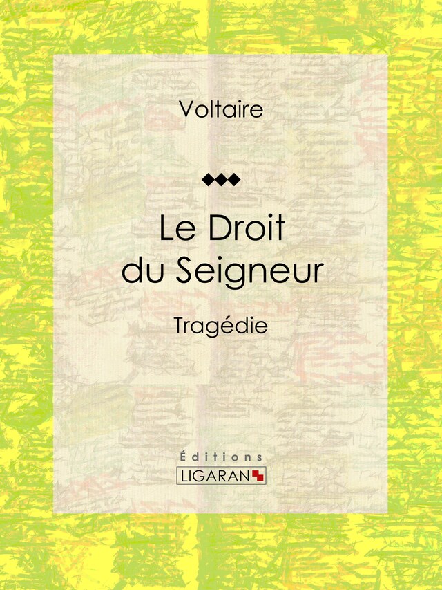 Book cover for Le Droit du Seigneur