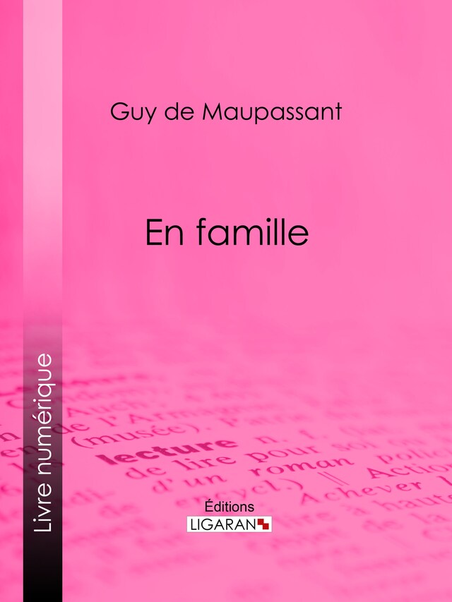 Book cover for En famille