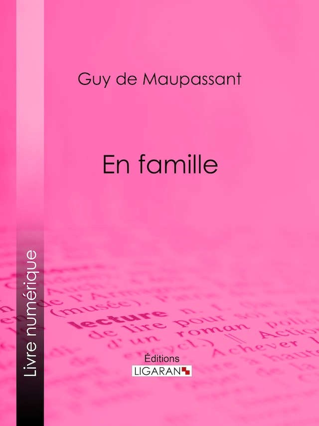 Book cover for En famille