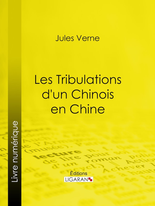 Book cover for Les Tribulations d'un Chinois en Chine