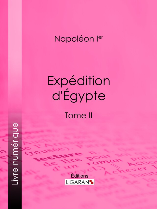 Bogomslag for Expédition d'Egypte