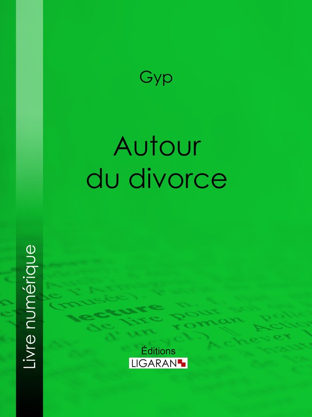 Buchcover für Autour du divorce