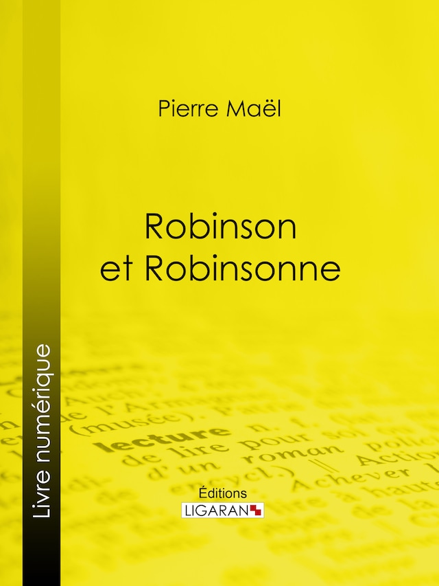 Boekomslag van Robinson et Robinsonne…