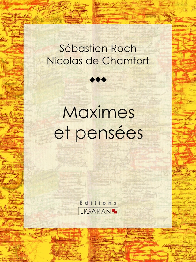 Okładka książki dla Maximes et pensées