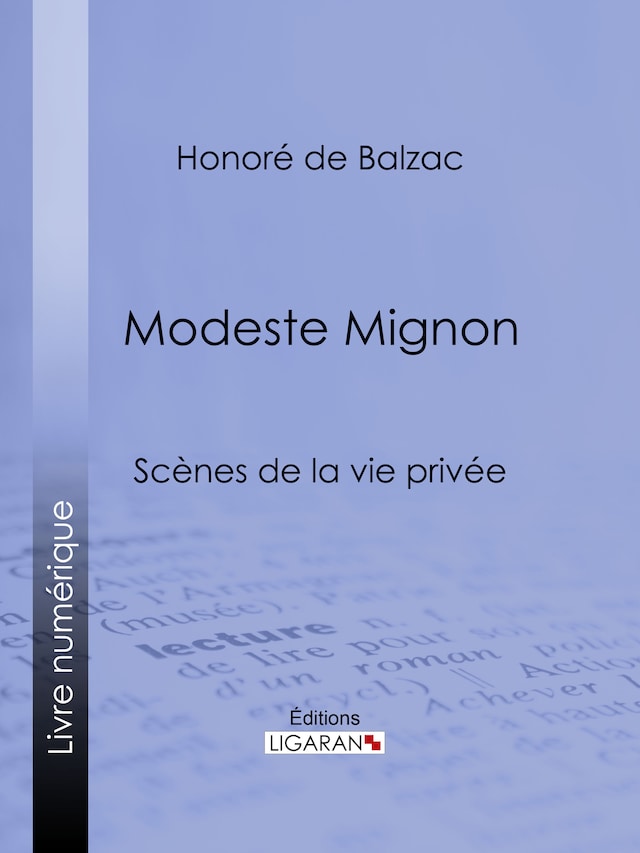 Book cover for Modeste Mignon