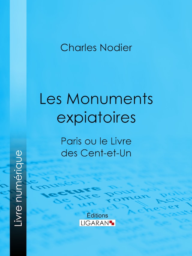 Buchcover für Les Monuments expiatoires