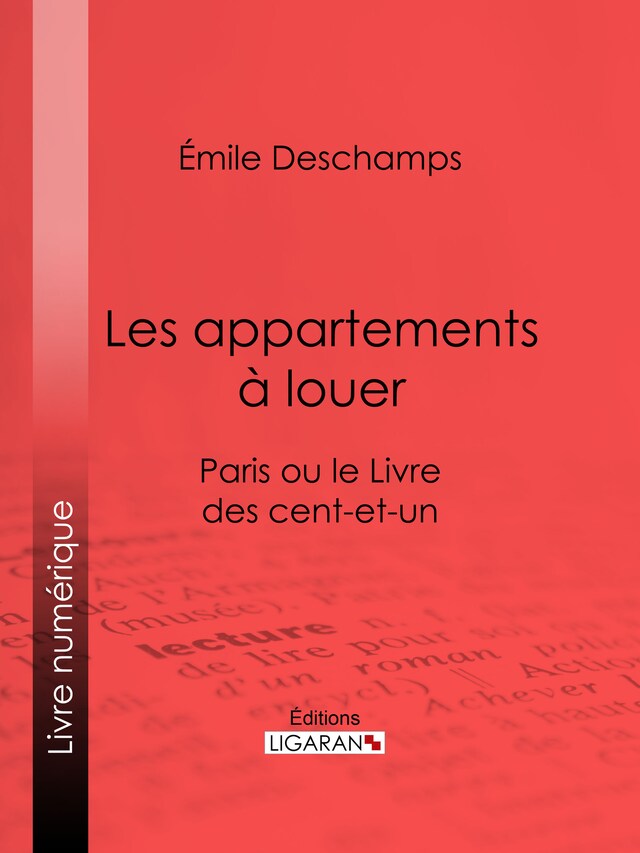 Book cover for Les appartements à louer