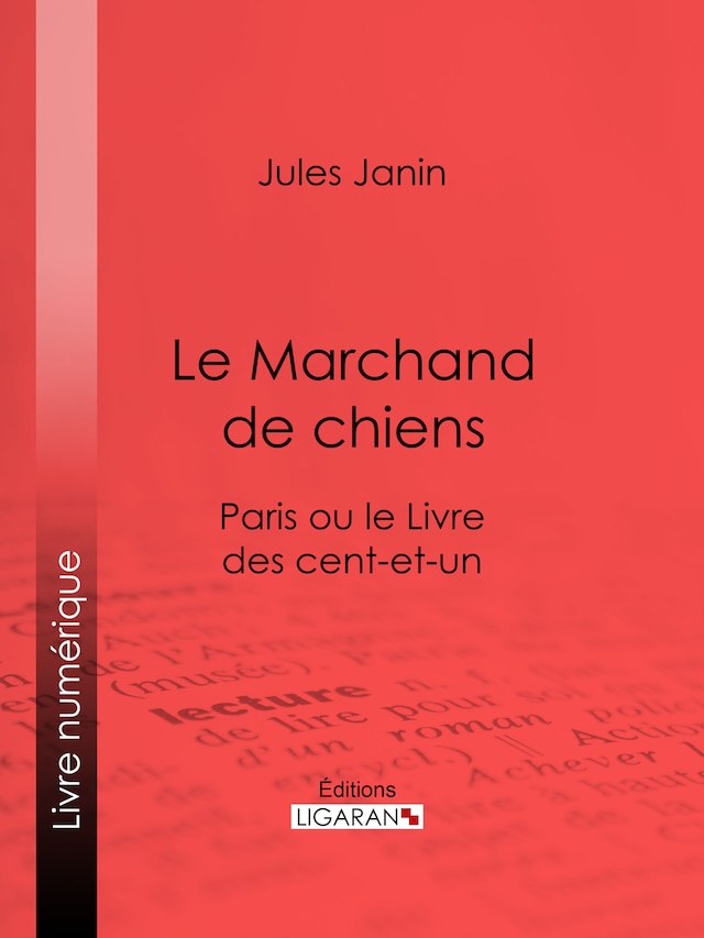 Book cover for Le Marchand de chiens
