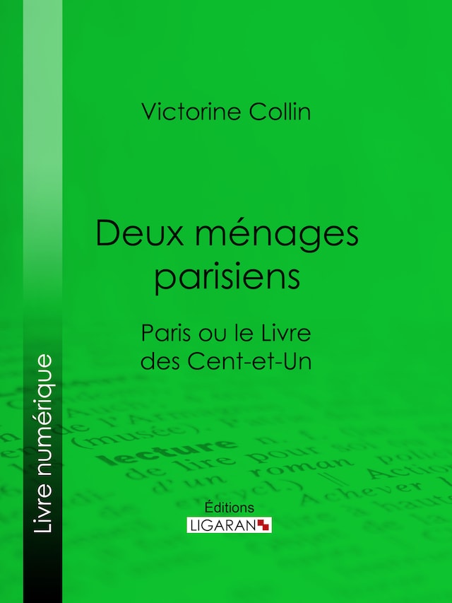 Kirjankansi teokselle Deux ménages parisiens