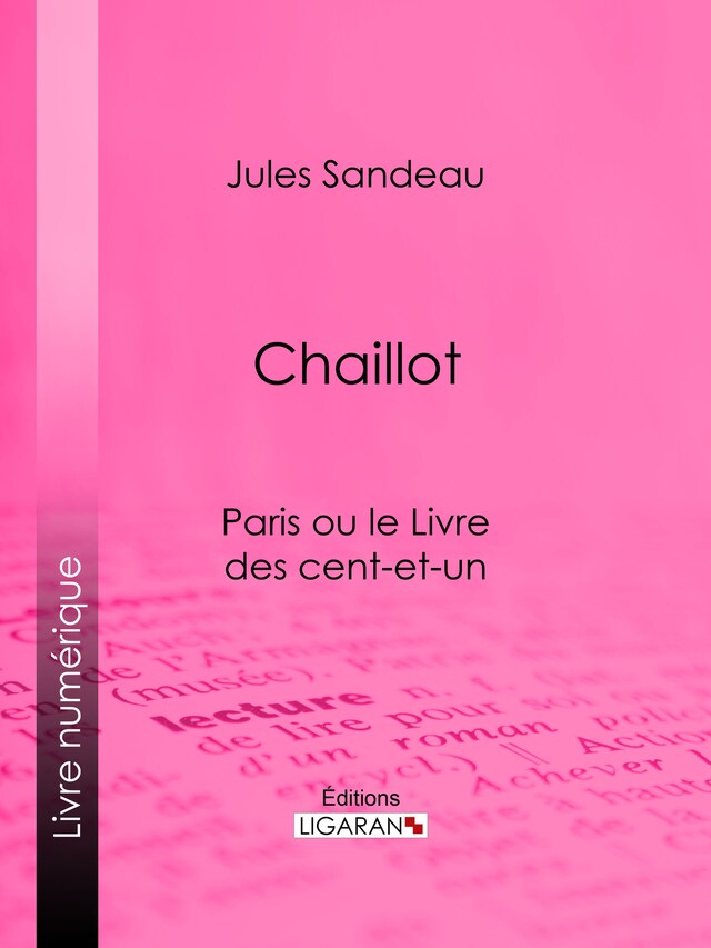 Buchcover für Chaillot