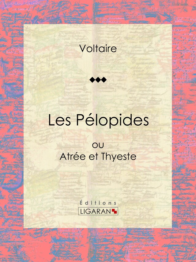 Buchcover für Les Pélopides