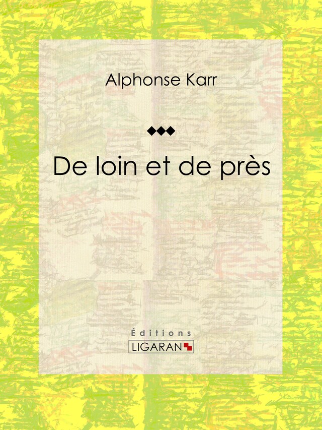 Book cover for De loin et de près