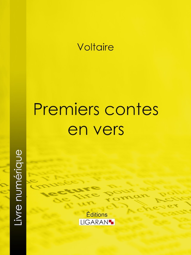 Book cover for Premiers contes en vers
