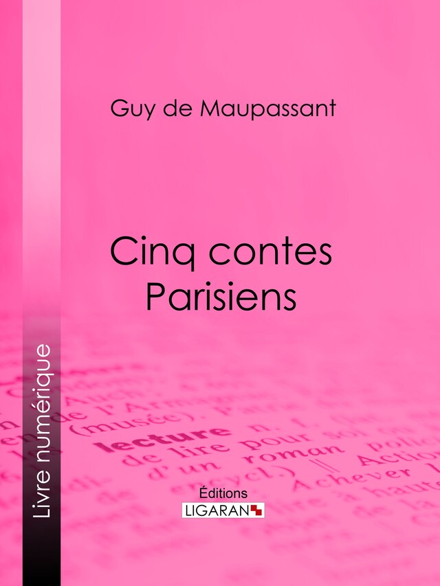 Okładka książki dla Cinq Contes Parisiens