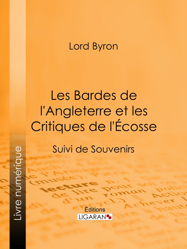 Les Bardes de l'Angleterre et les Critiques de l'Écosse