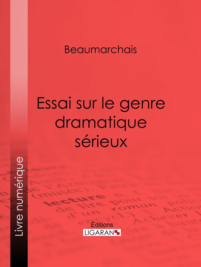 Bogomslag for Essai sur le genre dramatique sérieux