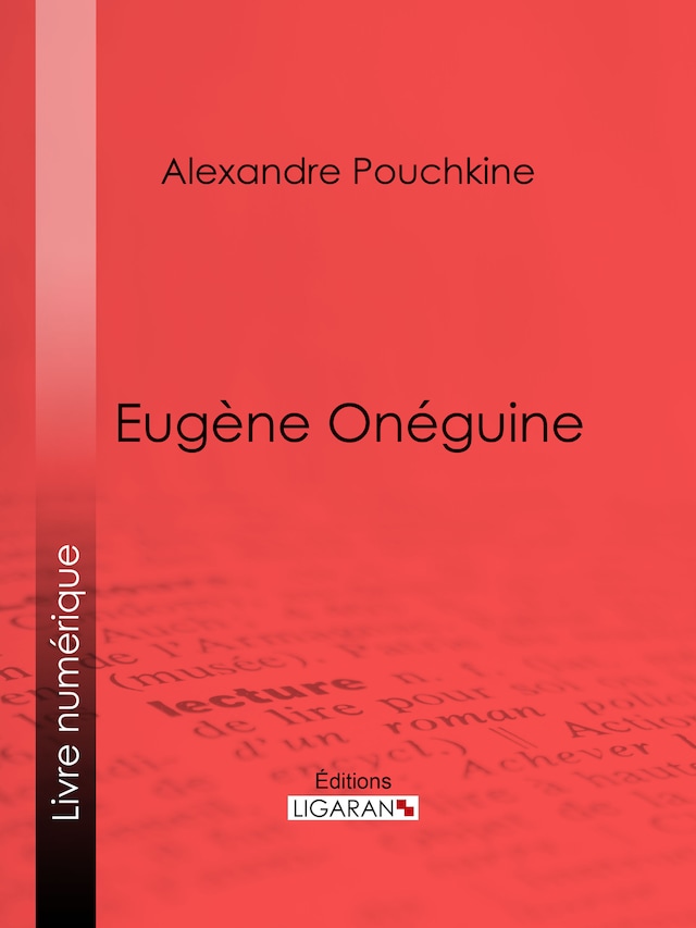 Okładka książki dla Eugène Onéguine