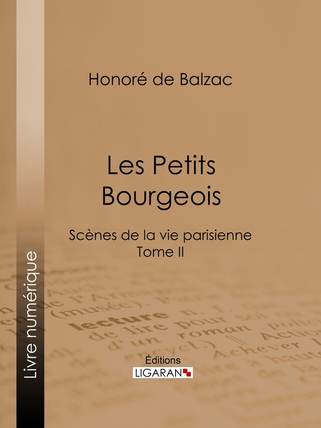 Book cover for Les Petits bourgeois