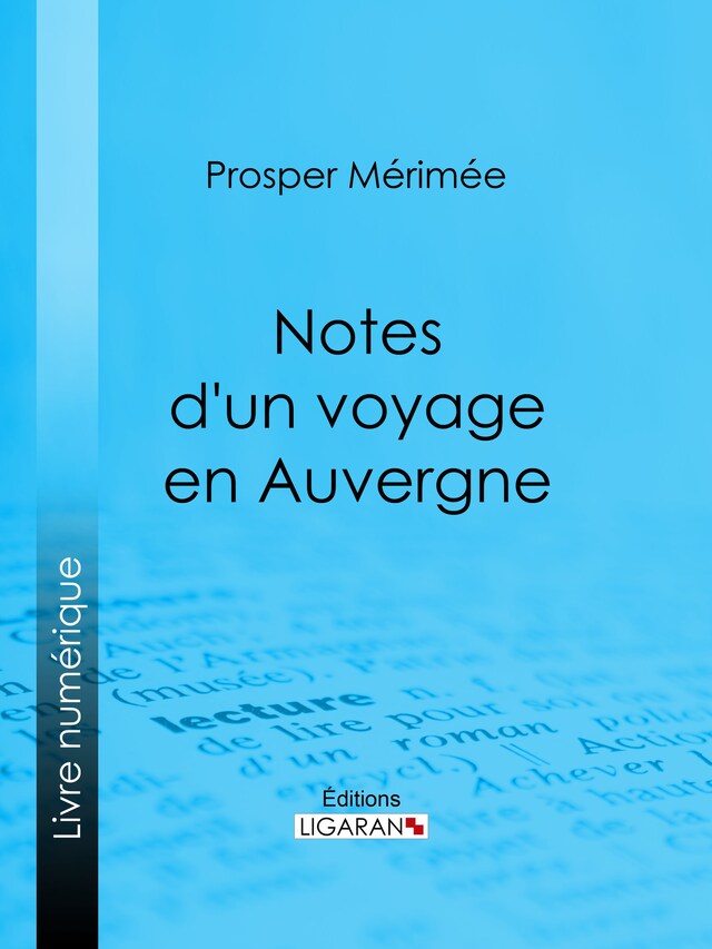 Book cover for Notes d'un voyage en Auvergne