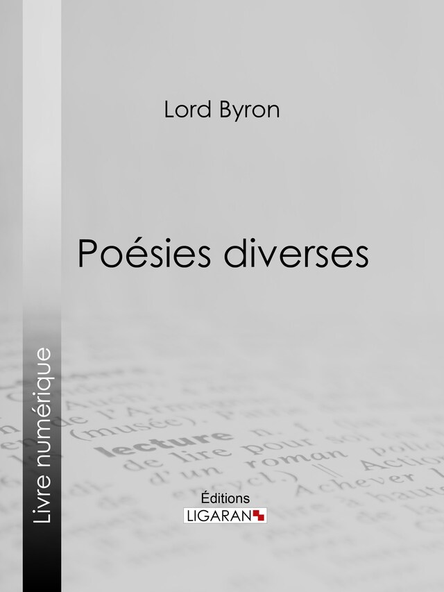 Book cover for Poésies diverses